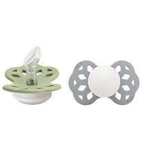 BIBS Infinity Glowing Pacifiers - 2-Pack - Size 1 - Anatomical -