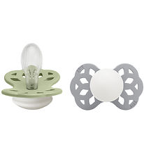 BIBS Infinity Glowing Pacifiers - 2-Pack - Size 2 - Symmetrical 