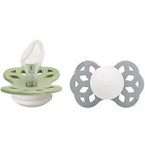BIBS Infinity Glowing Pacifiers - 2-Pack - Size 2 - Anatomical -
