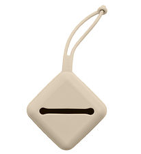 BIBS Pacifier box - Silicone - 7.5x5 cm - Vanilla