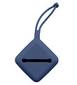 BIBS Pacifier box - Silicone - 7.5x5 cm - Steel Blue