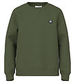 Sweat-shirt Name It - Noos - NmmVimo - Fusil Green