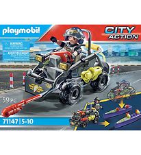 Playmobil City Action - SWAT Multi Terrain... - 71147 - 59 Parts