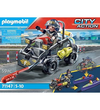 Playmobil City Action - SWAT Multi Gelände... - 71147 - 59 Teile
