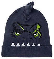 Name It Húfa - Prjónað - NmmJovanni Jurassic - Dark Sapphire