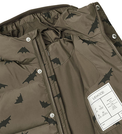 Liewood Down Jacket - Pallet - Bats/Khaki