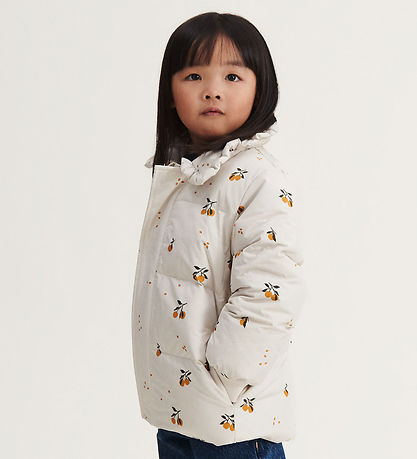 Liewood Down Jacket - Anemone - Peach/Sandy