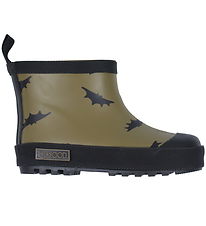 Liewood Gummistiefel Gefüttert - Jesse - Fledermäuse/Khaki
