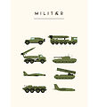 Citatplakat Affisch - Barnaffisch - Militär - A3