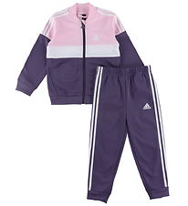 adidas Performance Íþróttagalli - I TIBERIO TS - Bleikt/Fjólublá
