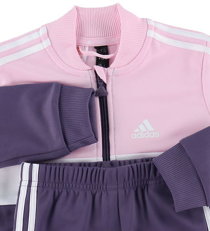 adidas Performance Íþróttagalli - I TIBERIO TS - Bleikt/Fjólublá