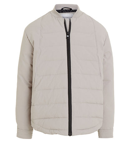 Calvin Klein Puffer Jacket - Transitional - Porpoise