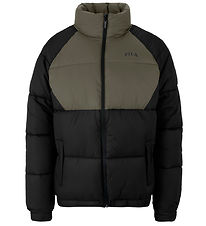 Fila Puffer Jacket - Tarsus - Black-Olive Night
