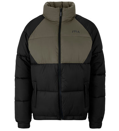 Fila Puffer Jacket - Tarsus - Black-Olive Night