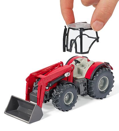 Siku Front loader - Massey Ferguson - 1:50 - Red