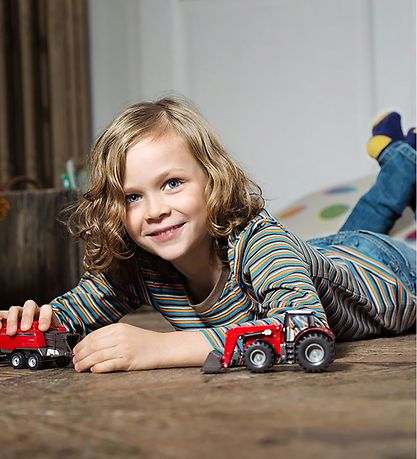Siku Front loader - Massey Ferguson - 1:50 - Red
