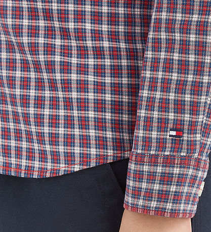 Tommy Hilfiger Overhemd - Controleren - Deep Indigo/Multi