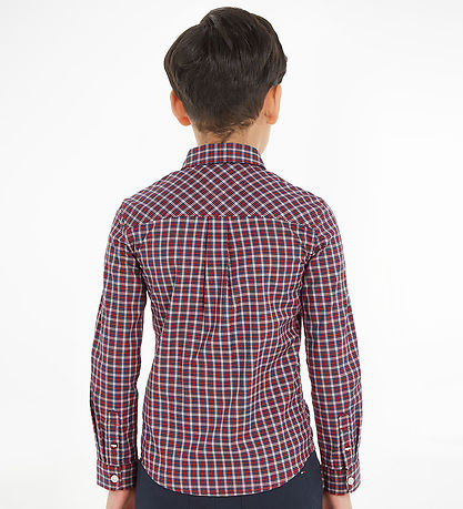Tommy Hilfiger Overhemd - Controleren - Deep Indigo/Multi