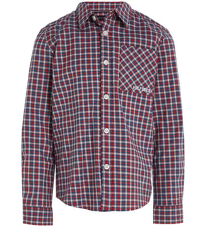 Tommy Hilfiger Overhemd - Controleren - Deep Indigo/Multi