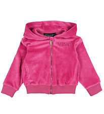Versace Cardigan velúr - Fuchsia M. Lógó