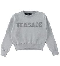 Versace Blússa - Prjónað - Silfur