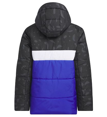 adidas Performance Puffer Jacket - JB CB PAD JKT - Black/White/B
