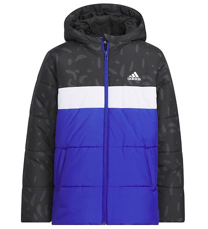 adidas Performance Puffer Jacket - JB CB PAD JKT - Black/White/B