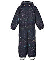 Combinaison de Ski Mikk-Line - Recyclé - Dark Marine av. Imprimé