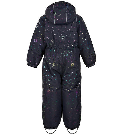 Mikk-Line Snowsuit - Recycled - Dark Navy w. Print