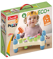 Quercetti Hammerbank - PlayEco+ - 34 Teile - 84120