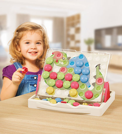 Quercetti Stick mosaic - Fantacolor Junior 3D - 58 Parts - 84190