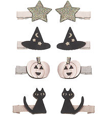 Mimi & Lula Haarspange - 8 st. - 3,5 cm - Mini Gruselig Hallowee