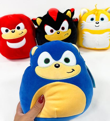 Squishmallows Kuscheltier - 20 cm - Sonic Der Igel - Schwänze