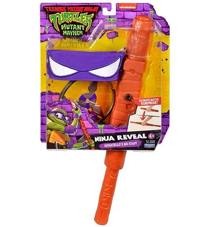 Turtles Kostüm - Ninja-Enthüllung - Donatellos Bo Stab