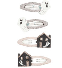 Mimi & Lula Hair Clips - 4 pcs - 5.5 cm - Haunted House Hallowee
