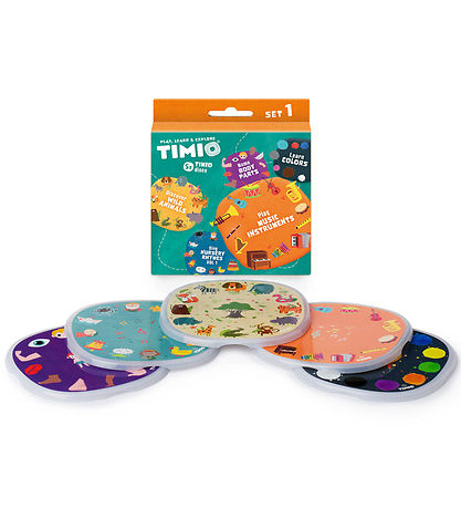 TIMIO Disc set 1 - Kinderliedjes, Wilde dieren, Instrumenten, Kl