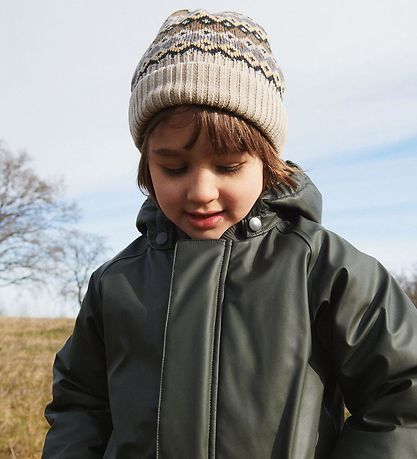 Wheat Beanie - Knitted - Nolo - Multi Blue