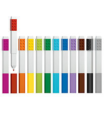 LEGO® Briefpapier Filzstifte - 12er-Pack - Mehrfarbig