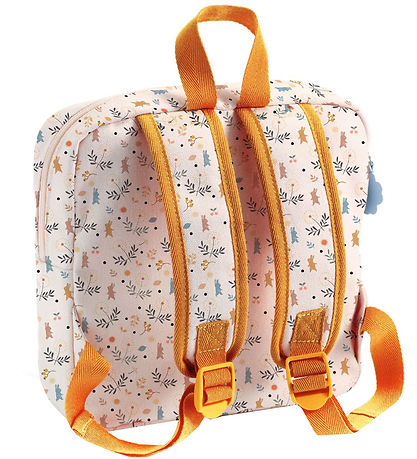 Djeco Rucksack m. Babytrage - Ocker
