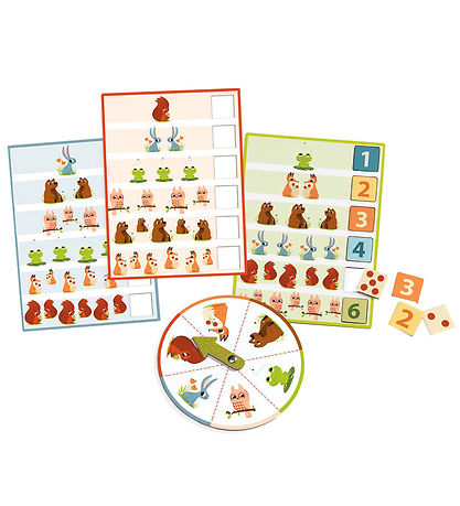 Djeco Game - Bingo 1,2, 3 - Numbers