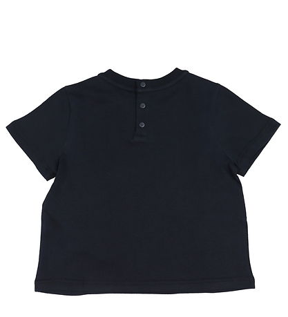 Emporio Armani 티셔츠 - 네이비/베이지 포함 프린트