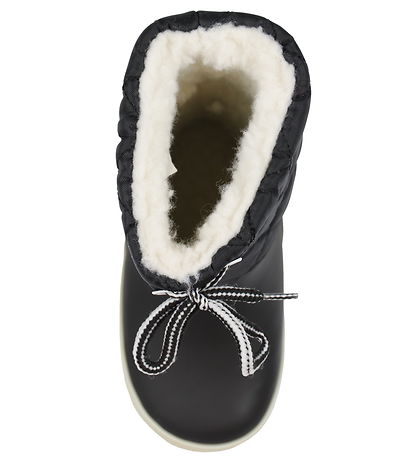Aigle Thermo Boots - Giboulee 2 - Black w. White