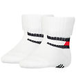 Tommy Hilfiger Socken m. Anti-Rutsch - 2er-Pack - Baby Flagge - 