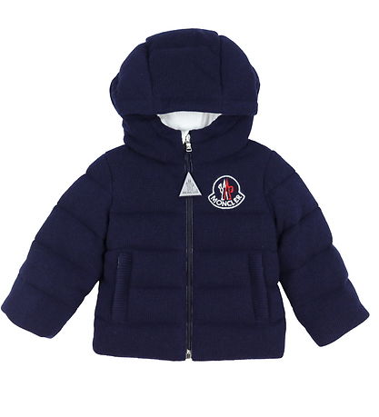 Moncler Donsjas m. Wol - Igor - Navy