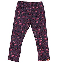 DYR-Cph Leggings - ANIMALCheetah - Grey Viola Flaður