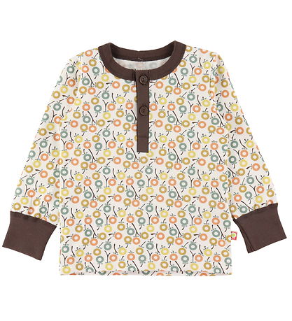 Katvig Pyjama Set - White w. Apples