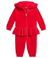 Polo Ralph Lauren Veloursæt - Rød