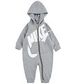 Nike Strampler - Grau Meliert m. Weiß