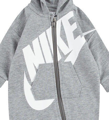 Nike Jumpsuit - Grey Melange w. White