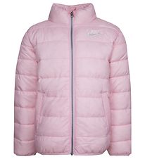 Nike Fóðraður jakki - Bleikt Froða